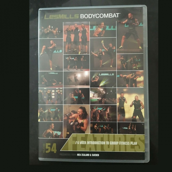 BODYCOMBAT 54 Releases BODYCOMBAT54 CD DVD Instructor Notes - Click Image to Close