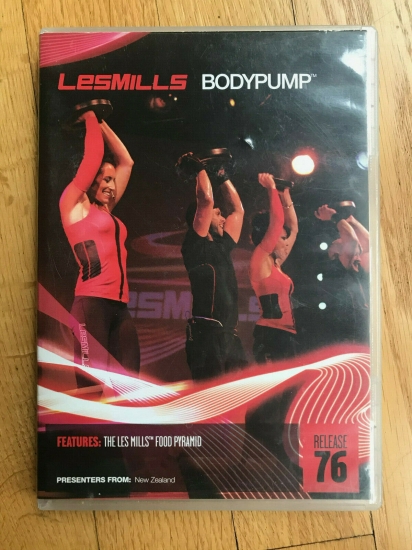 Body Pump 76 Releases BODYPUMP76 CD DVD Instructor Notes - Click Image to Close