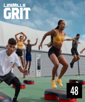 Hot Sale LesMills GRIT ATHLETIC 48 Video, Music And Notes