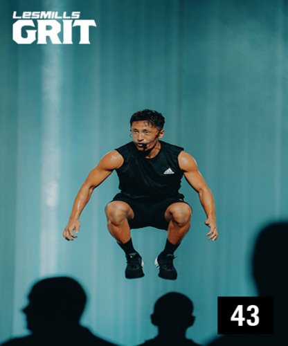 Hot Sale LesMills GRIT ATHLETIC 43 CD, DVD Notes