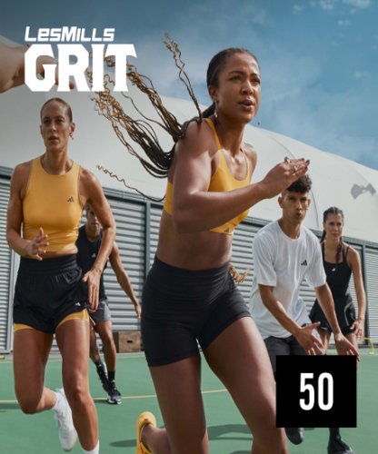 Hot Sale LesMills GRIT CARDIO 50 Video, Music And Notes