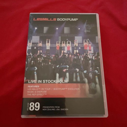 Body Pump 89 Releases BODYPUMP89 CD DVD Instructor Notes