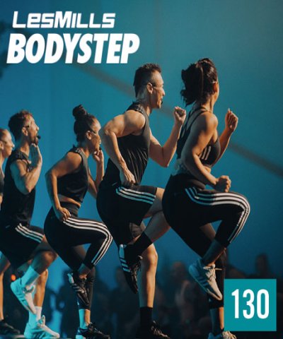 Hot Sale Les Mills BODY STEP 130 Releases CD DVD Notes