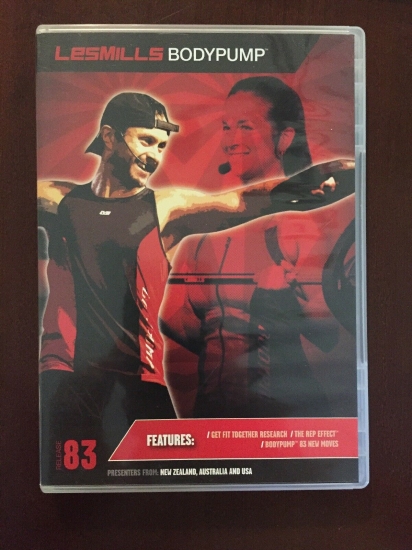 Body Pump 83 Releases BODYPUMP83 CD DVD Instructor Notes - Click Image to Close