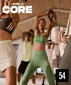 Hot Sale LesMills CORE 54 Releases Video, Music And Notes