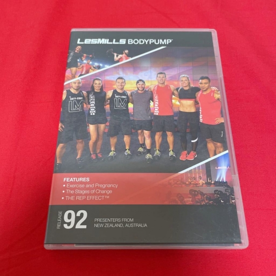 Body Pump 92 Releases BODYPUMP92 CD DVD Instructor Notes - Click Image to Close