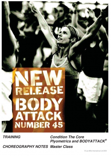 BODY ATTACK 45 Releases BODYATTACK45 DVD CD Instructor Notes - Click Image to Close