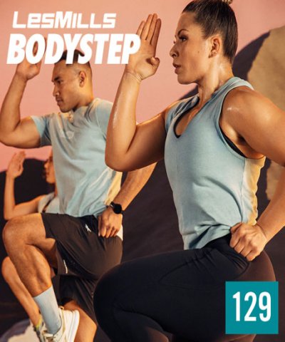Hot Sale Les Mills BODY STEP 129 Releases CD DVD Notes
