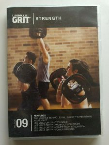 Les Mills GRIT STRENGTH 09 CD, DVD, Notes hiit training