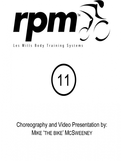 RPM 11 Releases RPM11 DVD CD Instructor Notes - Click Image to Close