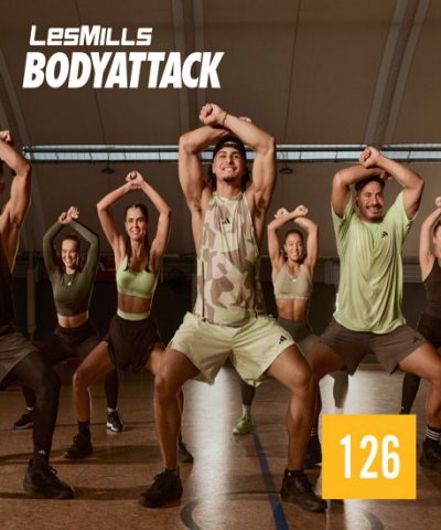 Hot Sale LesMills BODY ATTACK 126 Video, Music And Notes