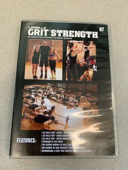 Les Mills GRIT STRENGTH 07 CD, DVD, Notes hiit training - Click Image to Close