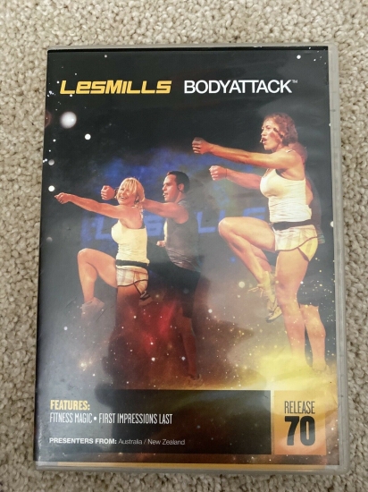 BODY ATTACK 70 Releases BODYATTACK70 DVD CD Instructor Notes - Click Image to Close