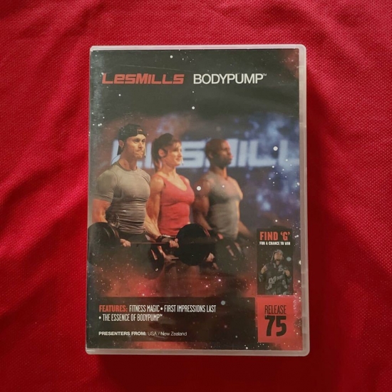 Body Pump 75 Releases BODYPUMP75 CD DVD Instructor Notes - Click Image to Close