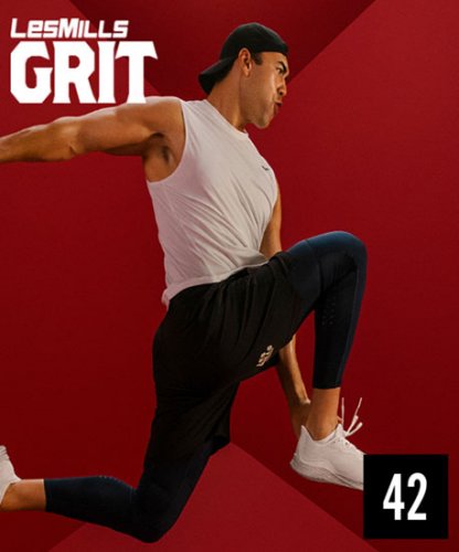 Hot Sale LesMills GRIT ATHLETIC 42 CD, DVD Notes