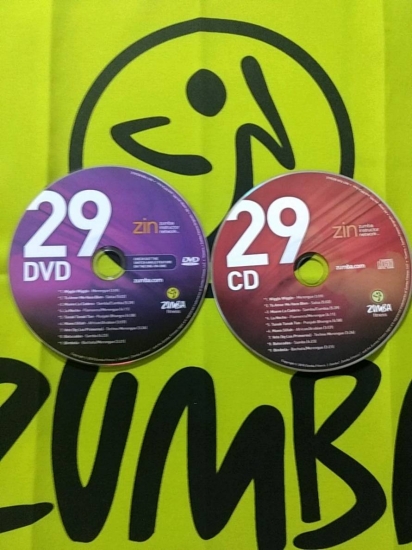 South American dance courses ZUMBA 29 HD DVD+CD - Click Image to Close