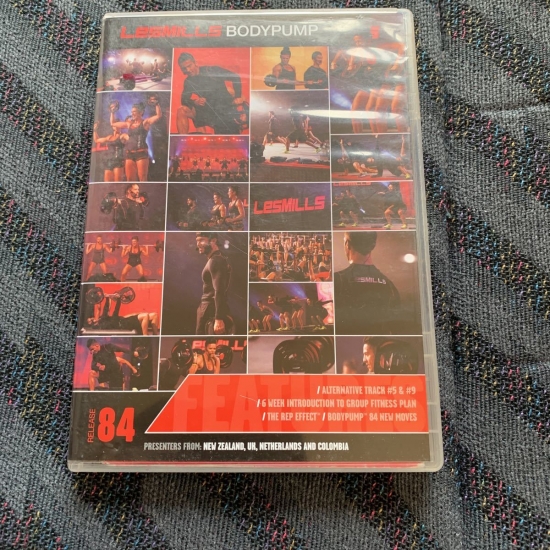 Body Pump 84 Releases BODYPUMP84 CD DVD Instructor Notes - Click Image to Close