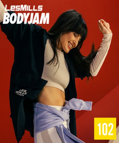 Hot sale Les Mills Body JAM 102 Releases CD DVD Instructor Notes