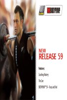 Body Pump 59 Releases BODYPUMP59 CD DVD Instructor Notes