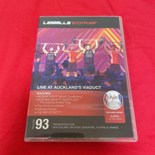 Body Pump 93 Releases BODYPUMP93 CD DVD Instructor Notes