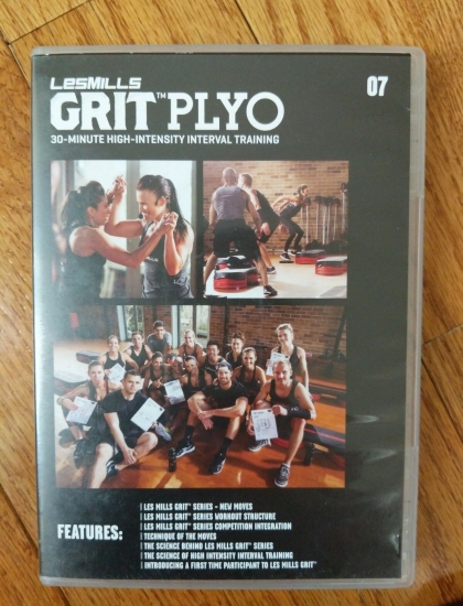 Les Mills GRIT Plyo 07 CD, DVD Notes Hiit Training - Click Image to Close